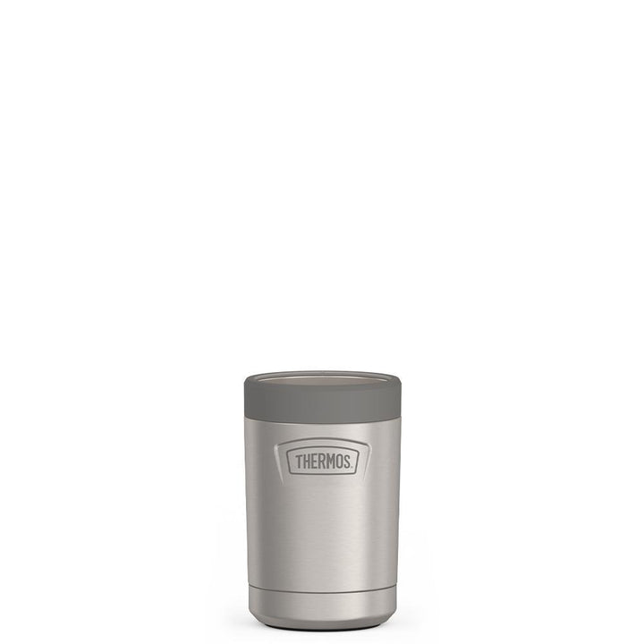 12 ounce can insulator, Matte Stainless Steel.